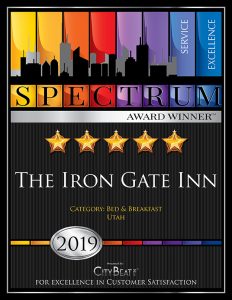 City Beat News, 2019 Spectrum Award Winner, The Iron Gate Inn