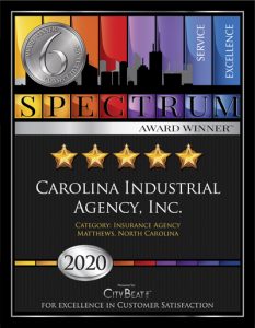 City Beat News 2020 Award Winner, Carolina Industrial Agency, Inc.